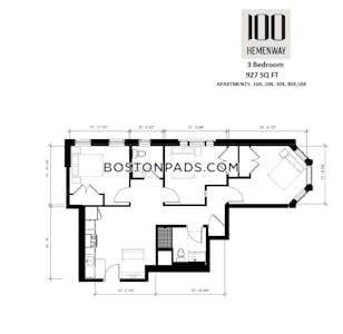 Northeastern/symphony 3 Bed 1 Bath BOSTON Boston - $6,000 No Fee