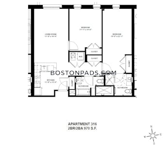 Allston 2 Bed 2 Bath BOSTON Boston - $4,900 No Fee