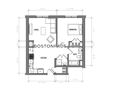 Jamaica Plain 1 Bed 1 Bath BOSTON Boston - $3,095 No Fee