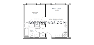 Andover Apartment for rent 1 Bedroom 1 Bath - $2,150